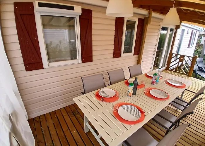 Mobil-home Le Montourey Κάμπινγκ Fréjus